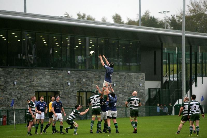 First game in new facilties at Upper Malone 1